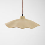 Artisan Concrete Petal Pendant Light for Modern Interiors