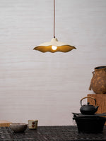 Artisan Concrete Petal Pendant Light for Modern Interiors