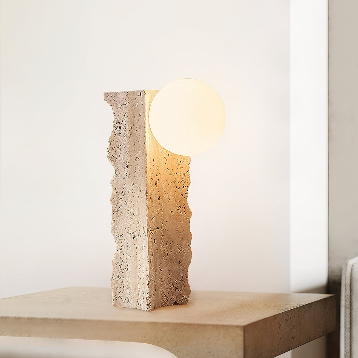 conduit-travertine-table-lamp