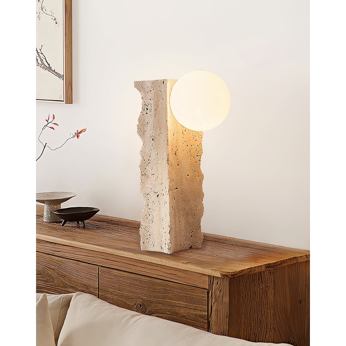 conduit-travertine-table-lamp