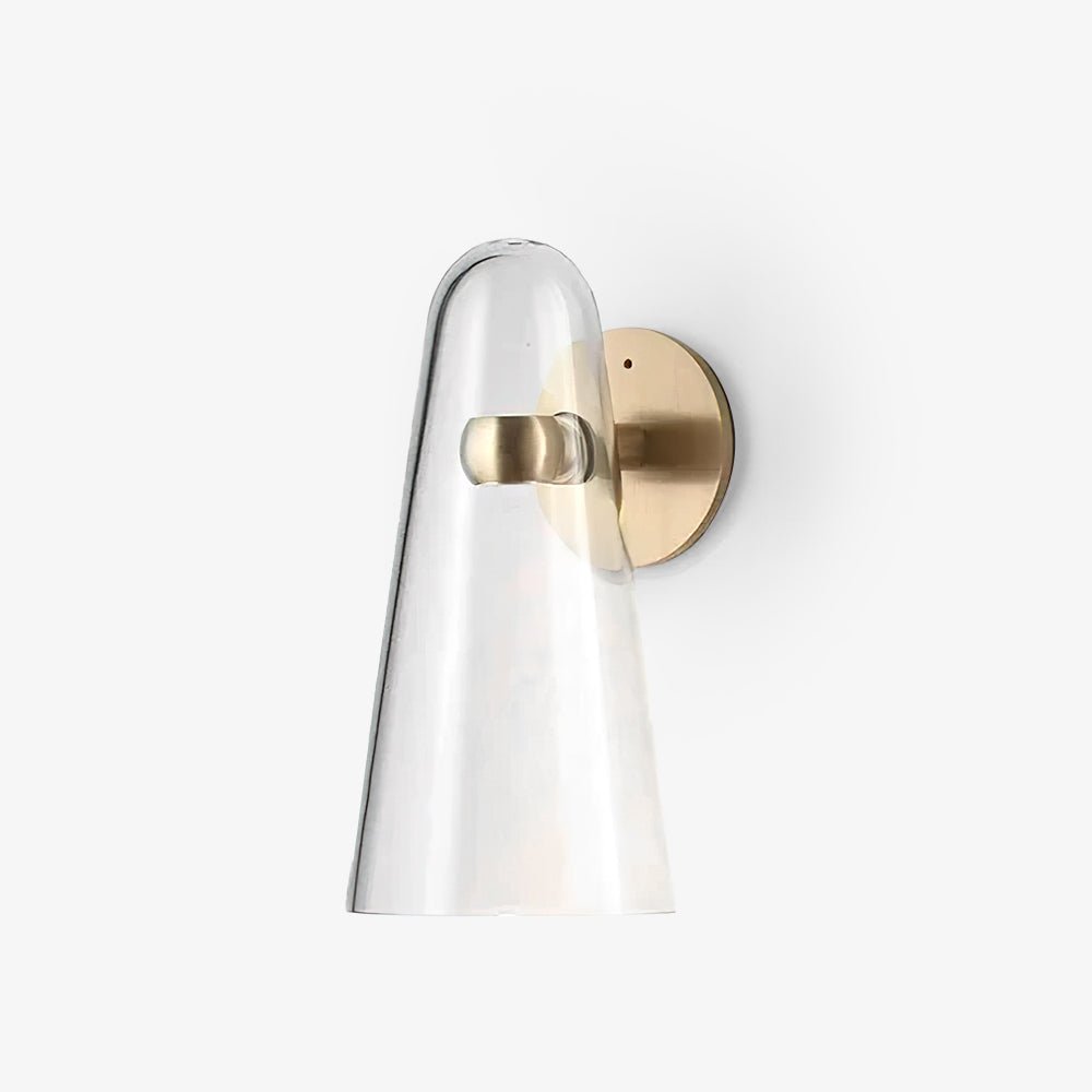 Articolo Conical Glass LED Wall Sconce for Modern Interiors