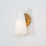 Articolo Conical Glass LED Wall Sconce for Modern Interiors