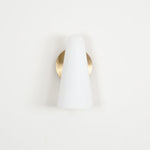 Articolo Conical Glass LED Wall Sconce for Modern Interiors