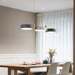 Nordic Modern Metal Cylinder Pendant Light