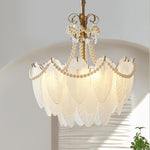 contemporary-leaves-glass-chandelier
