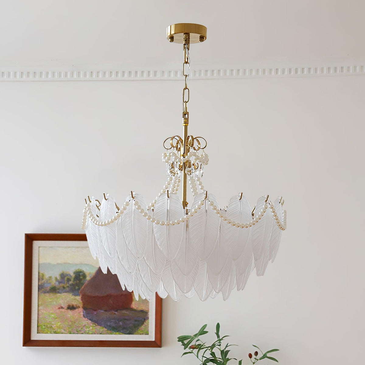 contemporary-leaves-glass-chandelier