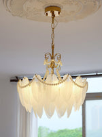 contemporary-leaves-glass-chandelier