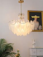 contemporary-leaves-glass-chandelier