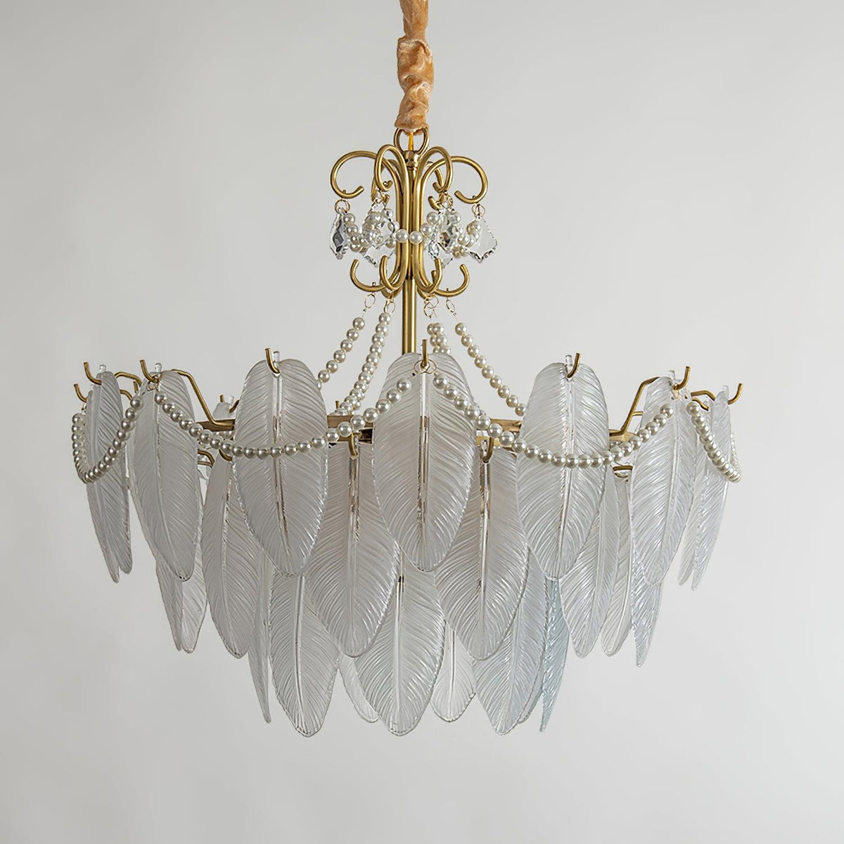 contemporary-leaves-glass-chandelier