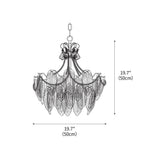 contemporary-leaves-glass-chandelier