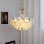 contemporary-leaves-glass-chandelier