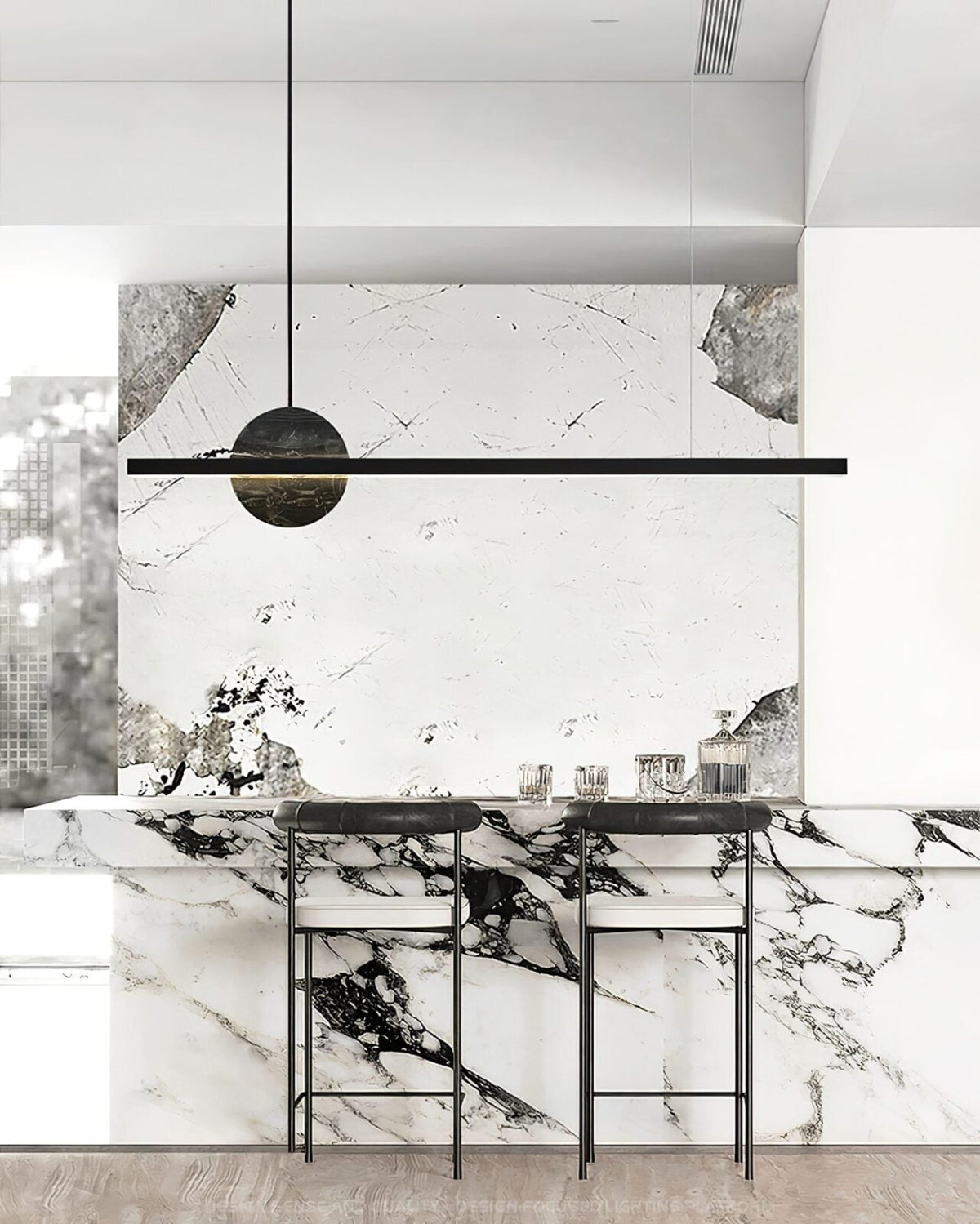 Coordinate Chandelier