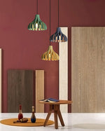 Coral Resin Pendant Lamp