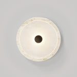 Coral Travertine Wall Lamp