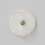 Coral Travertine Wall Lamp