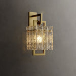 Corrugated Brass Wall Light