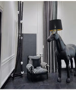Cosmic Beads Chandelier – Modern LED Pendant Light with Matte Black Spheres