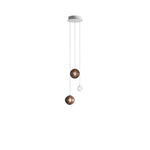 Cosmic Sphere Cascade Chandelier – Modern Glass Pendant Light for Dining Room and Living Room