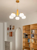 Cotton Balls Chandelier