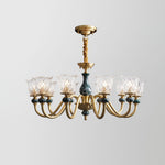 Court Ceramic Copper Chandelier