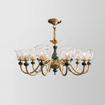 Court Ceramic Copper Chandelier