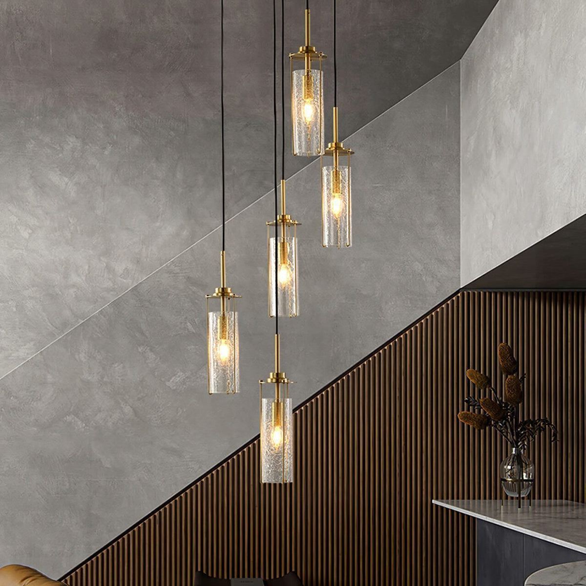 Crack Pendant Light