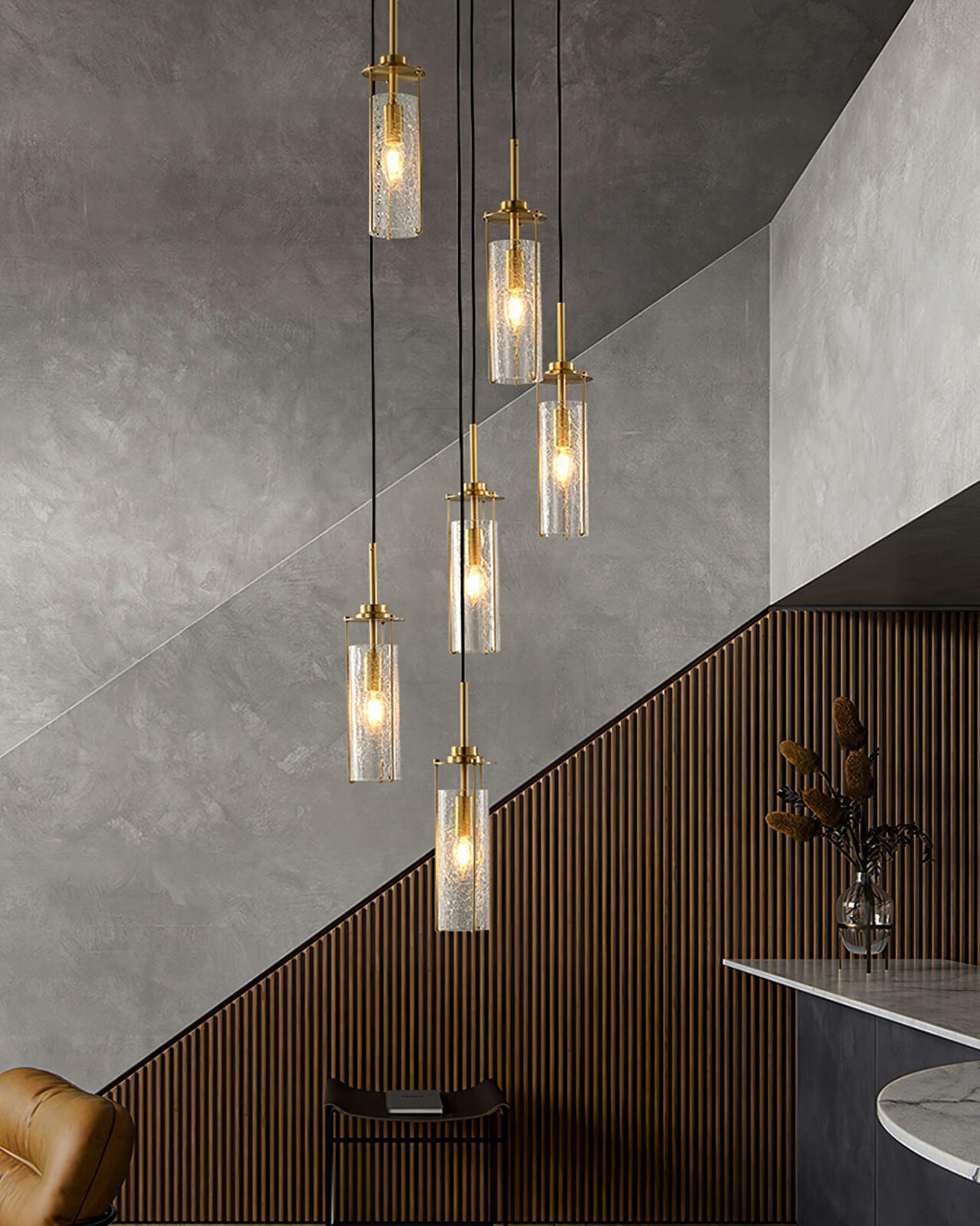 Crack Pendant Light