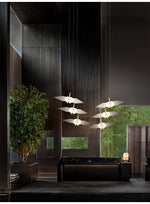 Crane Flock Modern LED Pendant Light for Dining Room and Living Space