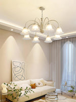 cream-flower-chandelier