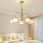 cream-flower-chandelier