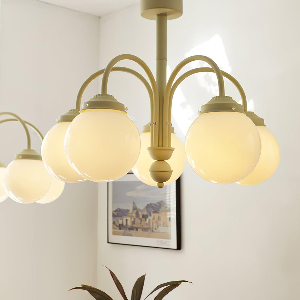 cream-planet-glass-chandelier