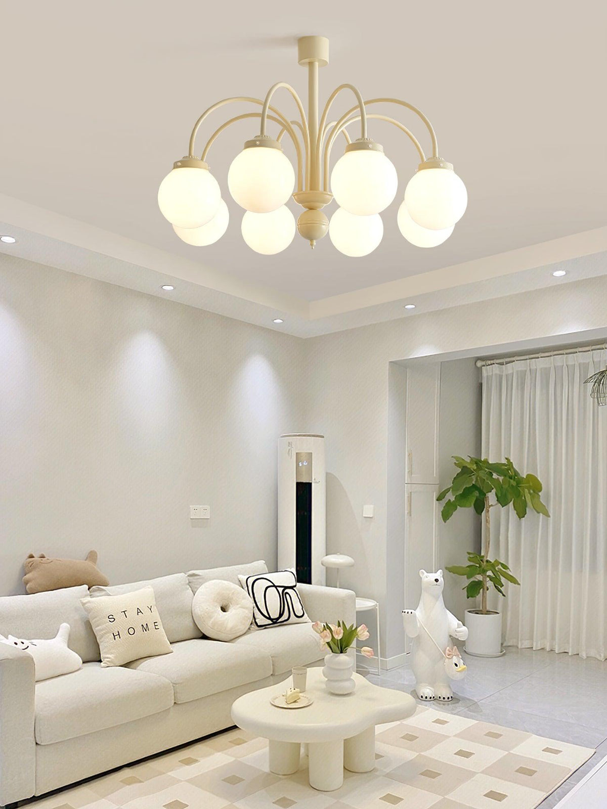 cream-planet-glass-chandelier