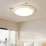 Cream Puff Flush Mount Ceiling Light – Modern Scalloped LED Fixture