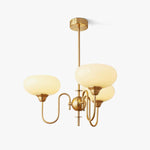 Creamy Persimmon Chandelier - ailampplus
