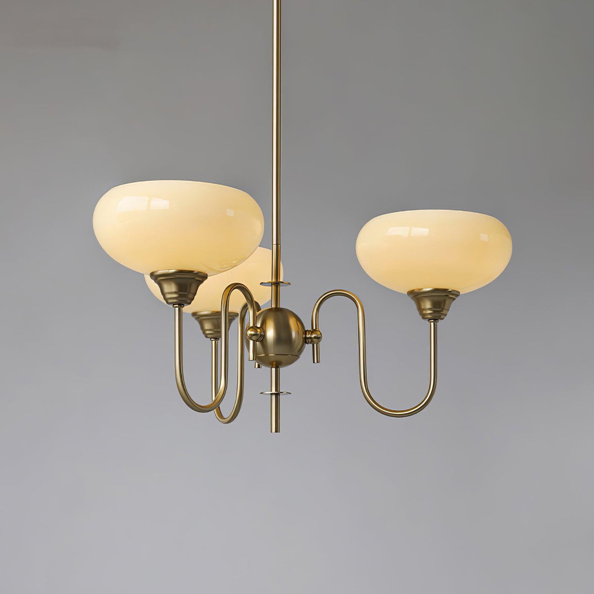 Creamy Persimmon Chandelier - ailampplus