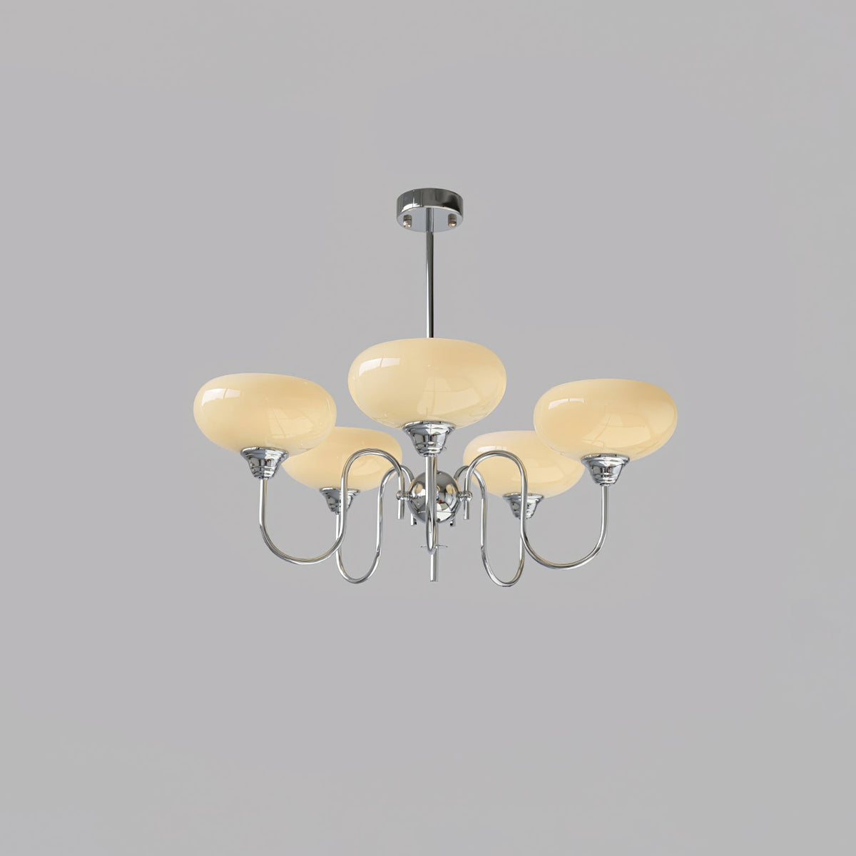 Creamy Persimmon Chandelier - ailampplus