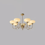 Creamy Persimmon Chandelier - ailampplus