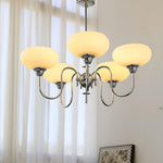 Creamy Persimmon Chandelier - ailampplus