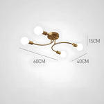 Modern Creative Multi Bulb Ceiling Light