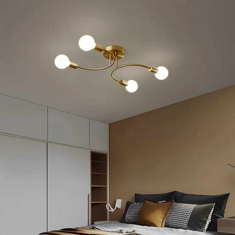 Modern Creative Multi Bulb Ceiling Light
