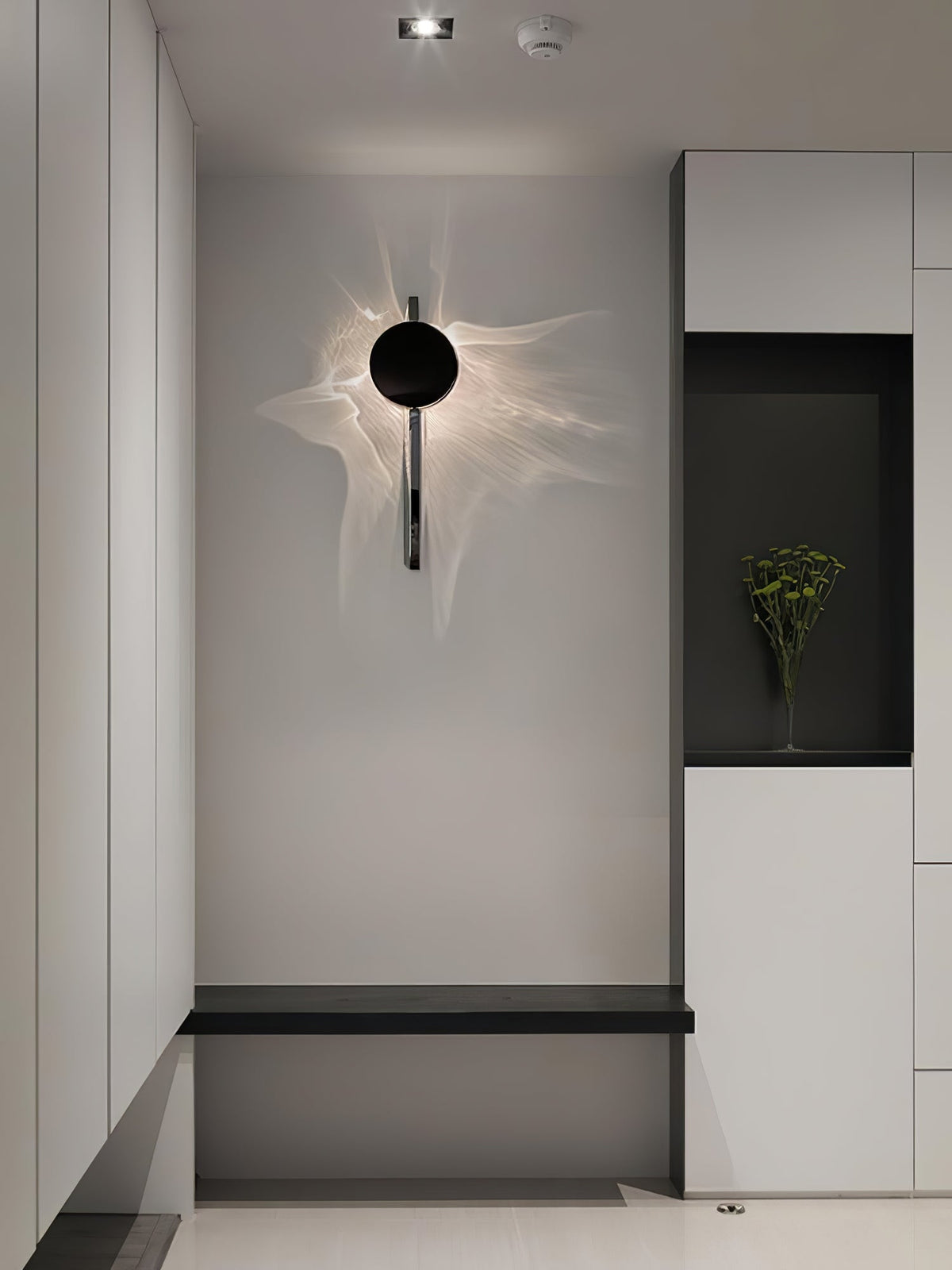 Lumin Wave Duo Wall Sconce – Modern LED Wall Lamp for Bedroom & Living Room