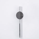 Kinetic Shadow Wall Lamp – Chrome LED Sconce with Sculptural Light Play
