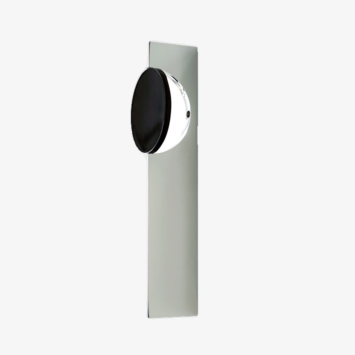 Kinetic Shadow Wall Lamp – Chrome LED Sconce with Sculptural Light Play