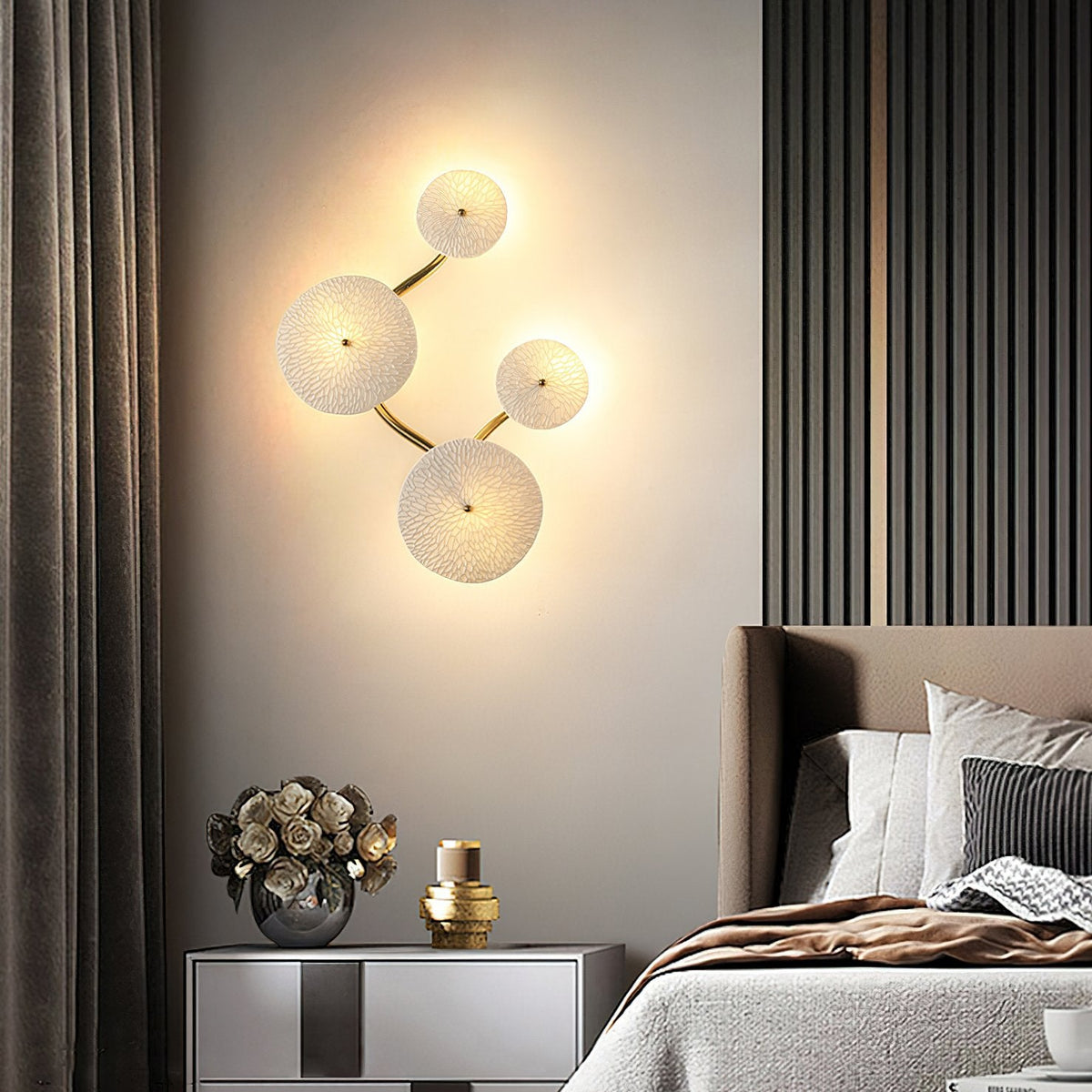 Creative Lotus Leaf Wall Lamp