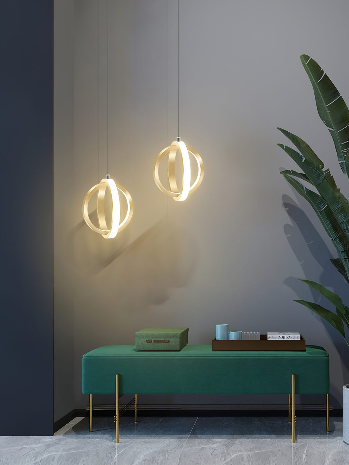 Cross Ring Chandelier