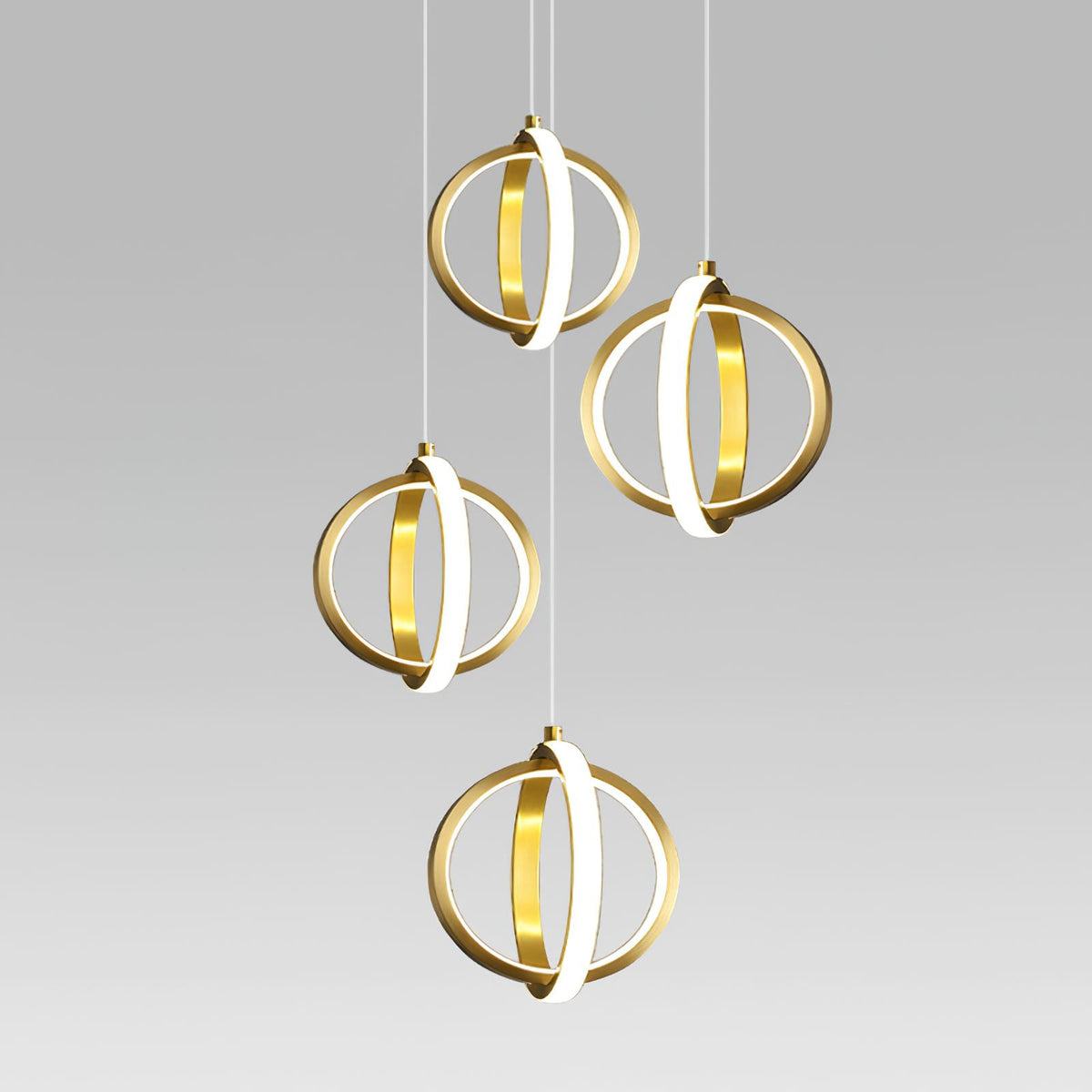 Cross Ring Chandelier