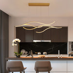 Crossing Waves LED Chandelier