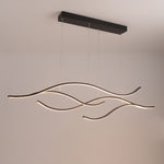 Crossing Waves LED Chandelier