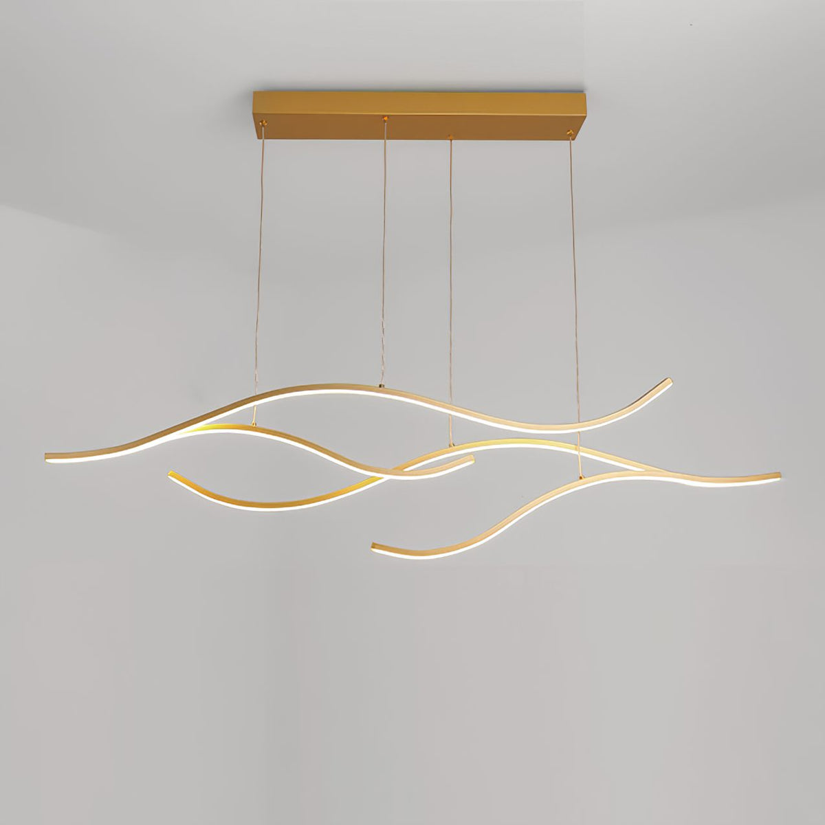 Crossing Waves LED Chandelier