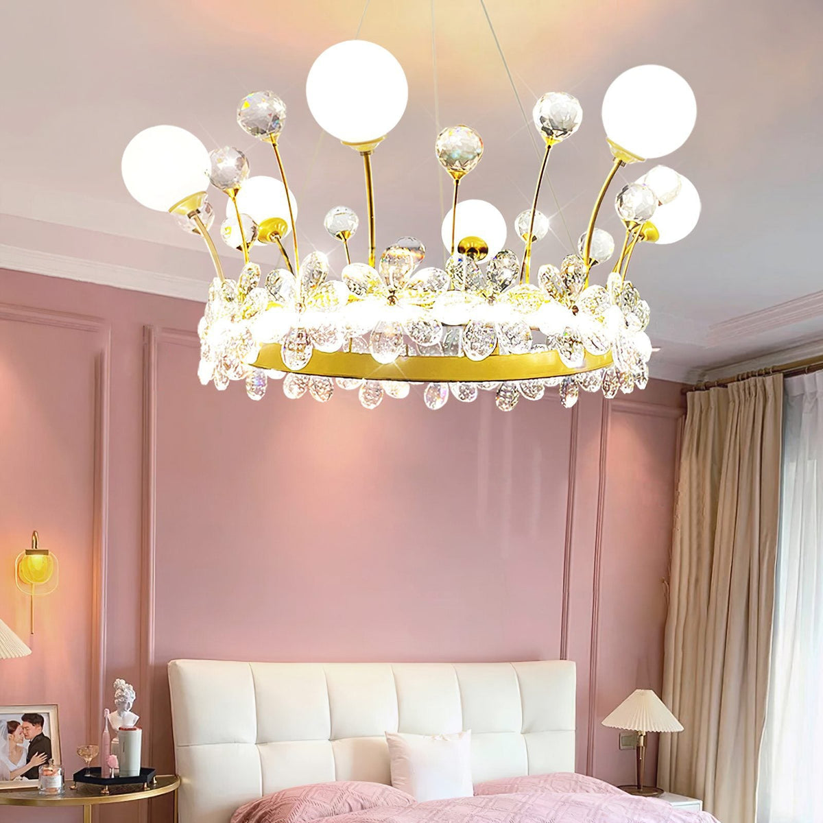 Crown Crystal Chandelier